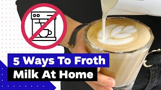 How To Froth Milk At Home Best Milk Frothers Review [upl. by Ulrick]