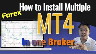 Forex  How to install Multiple MT4 MetaTrader 4 in one Broker in one PC or VPS [upl. by Hada988]