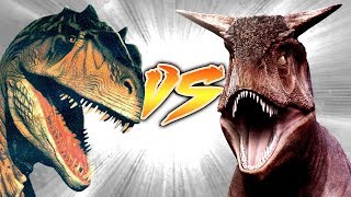 ALLOSAURUS VS CARNOTAURUS Who Would Win [upl. by Redford]