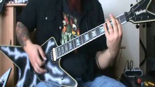 Pantera  Cemetery Gates guitar cover  by Kenny Giron kG panteracoversfromhell [upl. by Aneekas708]