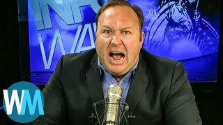 Top 10 Ridiculous Alex Jones Moments [upl. by Sirob]