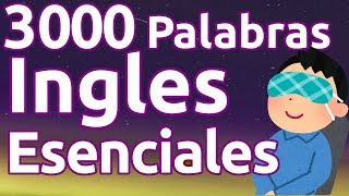 MEMORIZA 3000 PALABRAS en INGLES Voz Inglés y Español [upl. by Nirmak]