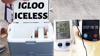 Igloo Iceless Thermoelectric Cooler Review  12 Volt Plug In Cooler 40 quart [upl. by Airehs]