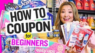 How to Coupon for Beginners 2022 ✂️ Extreme Couponing 101 [upl. by Dewees]