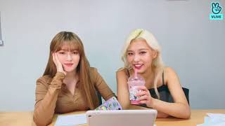 Momoland Nancy and Nancy Vlive July 262021 [upl. by Nonnad893]