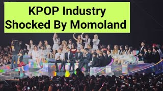 Blackpink Momoland twice bts at the same stage [upl. by Meuser]