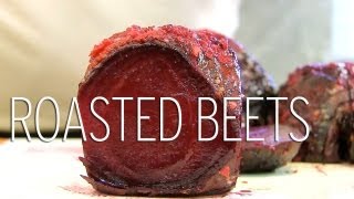 Roasted Beets Recipe  How to Roast Beets [upl. by Aerdnod951]