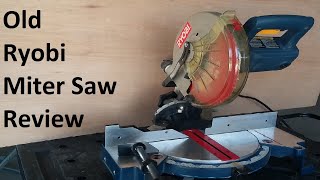 Ryobi 10 inch Compound Miter Saw Review Model TS1340 [upl. by Enehpets747]