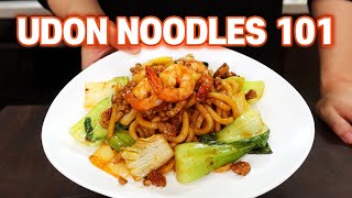 5 Minutes EASY Udon Noodles Recipes 5 Ways [upl. by Uriiah686]