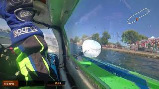 GP25 Onboard 80th Valleyfield Regatta [upl. by Dick]