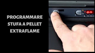 Programmare Stufa a pellet NORDICA EXTRAFLAME [upl. by Sucy]