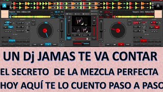 Como Hacer La Mezcla Perfecta en Virtual dj o Serato 2020 [upl. by Einehpets151]