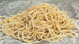 How to Make Chinese Egg Noodles [upl. by Xever]