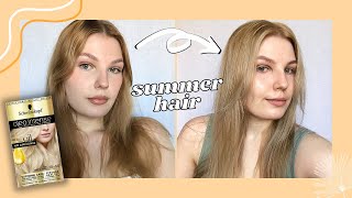 Schwarzkopf Oleo Intense Light Ash Blonde Hair Dye Review [upl. by Selij648]