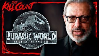 Jurassic World Fallen Kingdom 2018 KILL COUNT [upl. by Froma318]