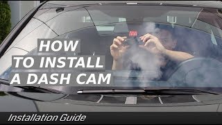 How to Install a Dash Cam [upl. by Ylicec]