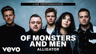 Of Monsters and Men  quotAlligatorquot Live Performance  Vevo [upl. by Gilbart620]