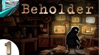 Lets Play Beholder part 1  Full Game [upl. by Llednor]