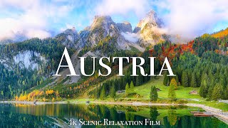 Austria 4K  Scenic Relaxation Film With Calming Music [upl. by Adiraf]