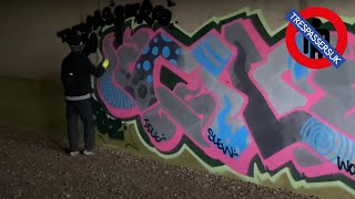 LONDON GRAFFITI  WALL SESSION S2E1  CHEM [upl. by Reviere]