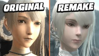 Nier Original vs Nier Replicant Ver12247 Graphics Comparison [upl. by Uwkuhceki]