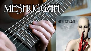 MESHUGGAH  Bleed Cover  TAB [upl. by Vogele]