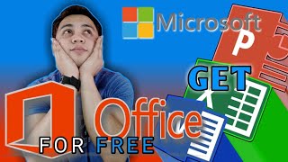 How to Get Microsoft Office for Free STEP BY STEP TAGALOG TUTORIAL [upl. by Ahselyt]