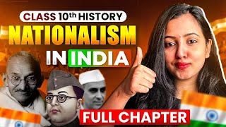 NATIONALISM IN INDIA Full Chapter  Class 10 History  Shubham Pathak socialscience class10 [upl. by Ahsenat]