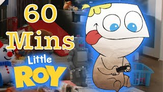 Little Roy  60 Minutes of Little Roy  Cartoons for Kids [upl. by Ramunni649]