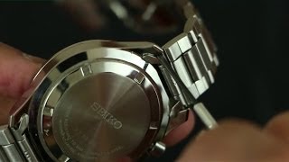 How to quotRemovequot your Seiko Watch Band the Easy Way [upl. by Barr3]