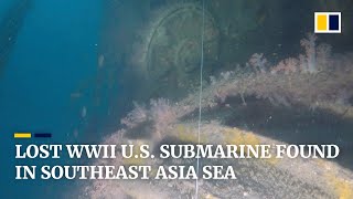 A US submarine lost during World War II may have been found by divers in Southeast Asia [upl. by Leschen]