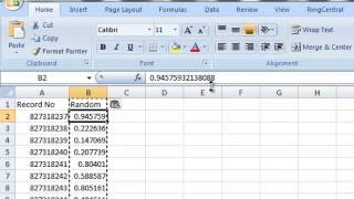 How to Create a Random Sample in Excel in 3 minutes [upl. by Enitsenrae]