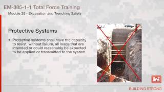 NAVFAC Safety Training Module 25 Excavation amp Trenching [upl. by Ingemar]