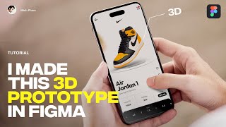 How to make a 3D Prototype with Figma  Tutorial [upl. by Latoye]