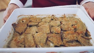 Carciofi gratinati al forno – Ricetta filante [upl. by Gowon25]