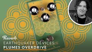 EarthQuaker Devices Plumes Overdrive  Reverb Tone Report Demo [upl. by Brenza]