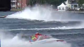 VINTAGE HYDROPLANES 2019 VALLEYFIELD REGATTA [upl. by Aerbua349]