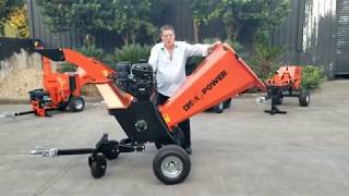 Detail K2 OPC566E Wood Chipper Overview [upl. by Ahseinad]