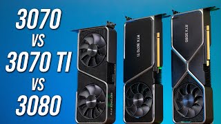 RTX 3070 vs 3070 Ti vs 3080  17 Game Comparison [upl. by Coryden]