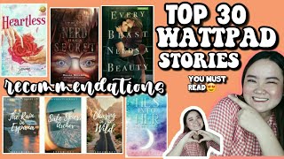 TOP 30 BEST WATTPAD STORY TAGALOGthat you must read😍Heyitsminasan [upl. by Molohs560]