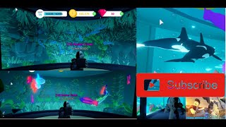 Fishing Simulator  Updated  Best Aquarium  Roblox [upl. by Canty]