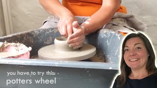 Potters Wheel  BEGINNERS TIPS  pottery ceramics [upl. by Meggie]