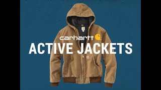 Product Spotlight Carhartt Active Jackets [upl. by Ramled]