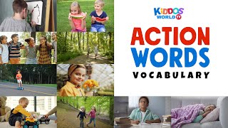 Learning Action Words  Action Verbs  English Vocabulary [upl. by Azitram]