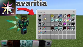 addon AVARITIA inifity minecraft pe [upl. by Brewer]