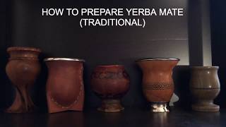 How To Prepare Yerba Mate In A Gourd StepByStep Traditional Method [upl. by Richardson919]