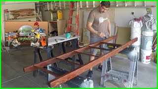 Como hacer una escalera decorativa y rustica en madera  Make a Decorative Ladder for Blankets [upl. by Areta127]