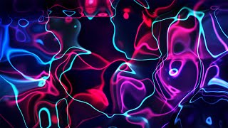 Bright Abstract Neon Multicolor Lines Animation Background video  Footage  Screensaver [upl. by Leander867]