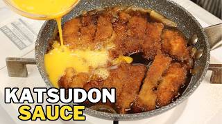 How to make Katsudon Sauce [upl. by Yelyab]