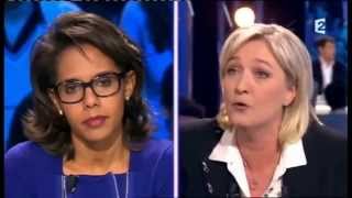 Marine Le Pen  On n’est pas couché 18 février 2012 ONPC [upl. by Yrram806]